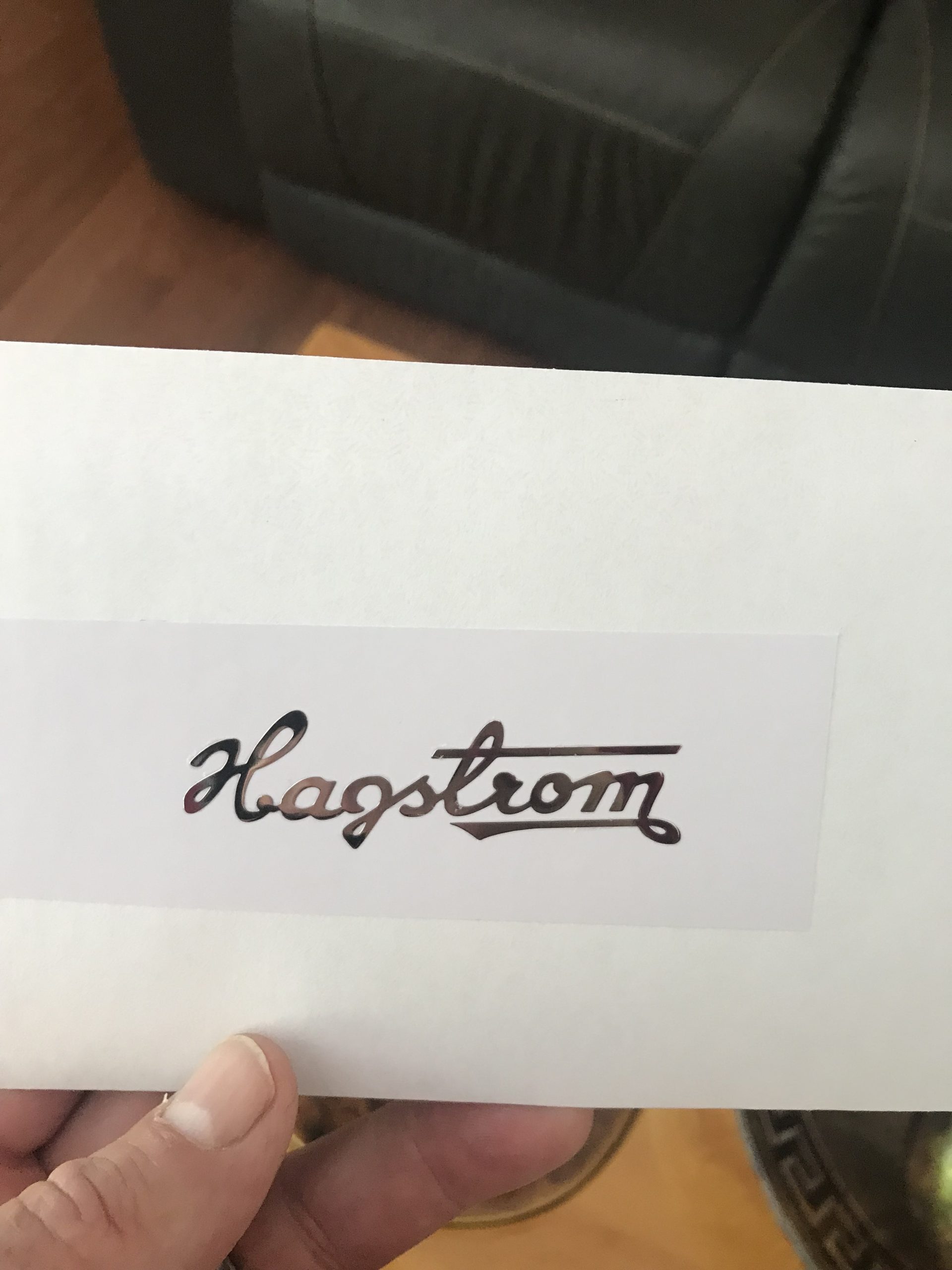Hagstrom Guitar Decal M82b