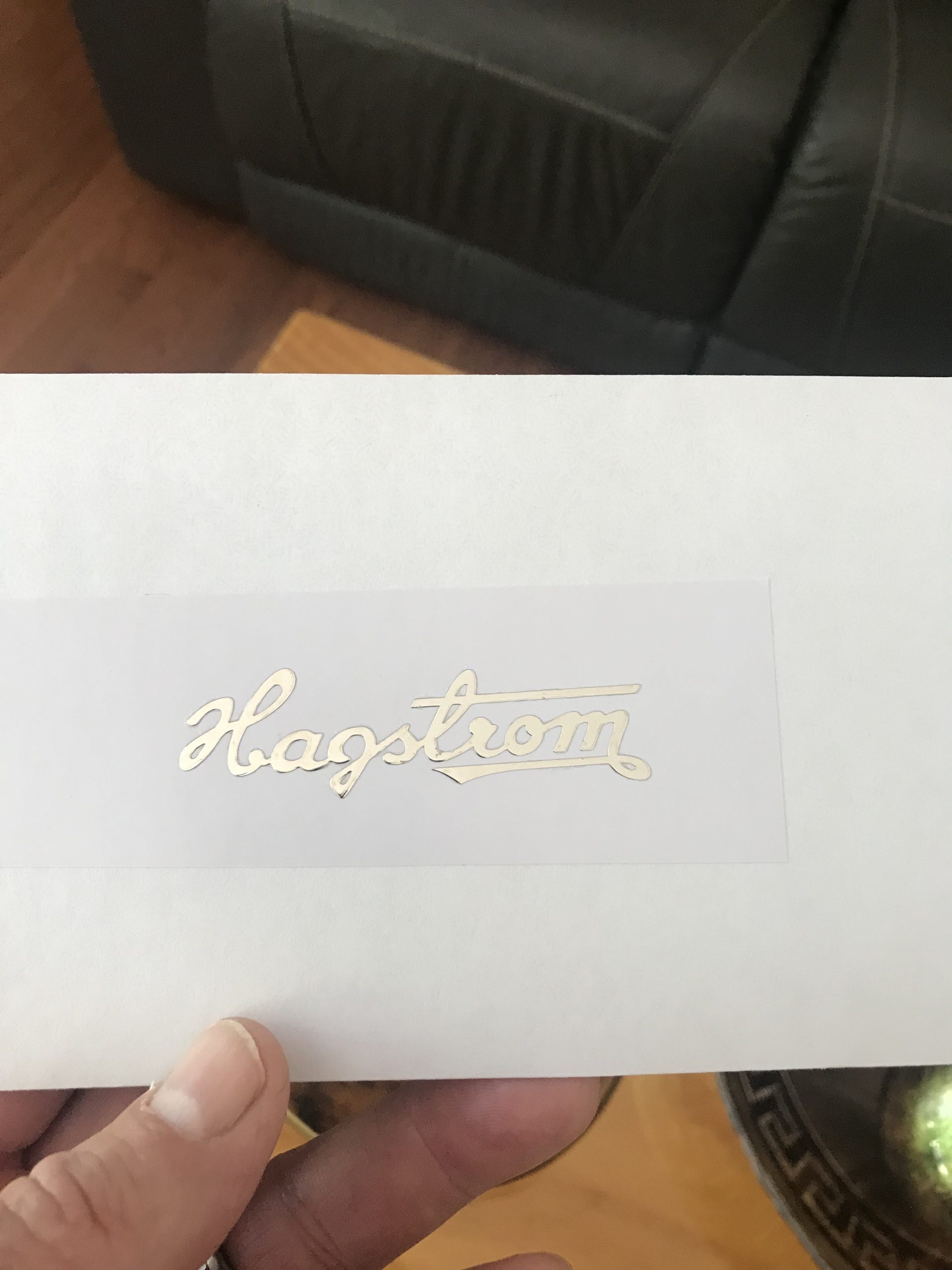 Hagstrom Guitar Decal M82b