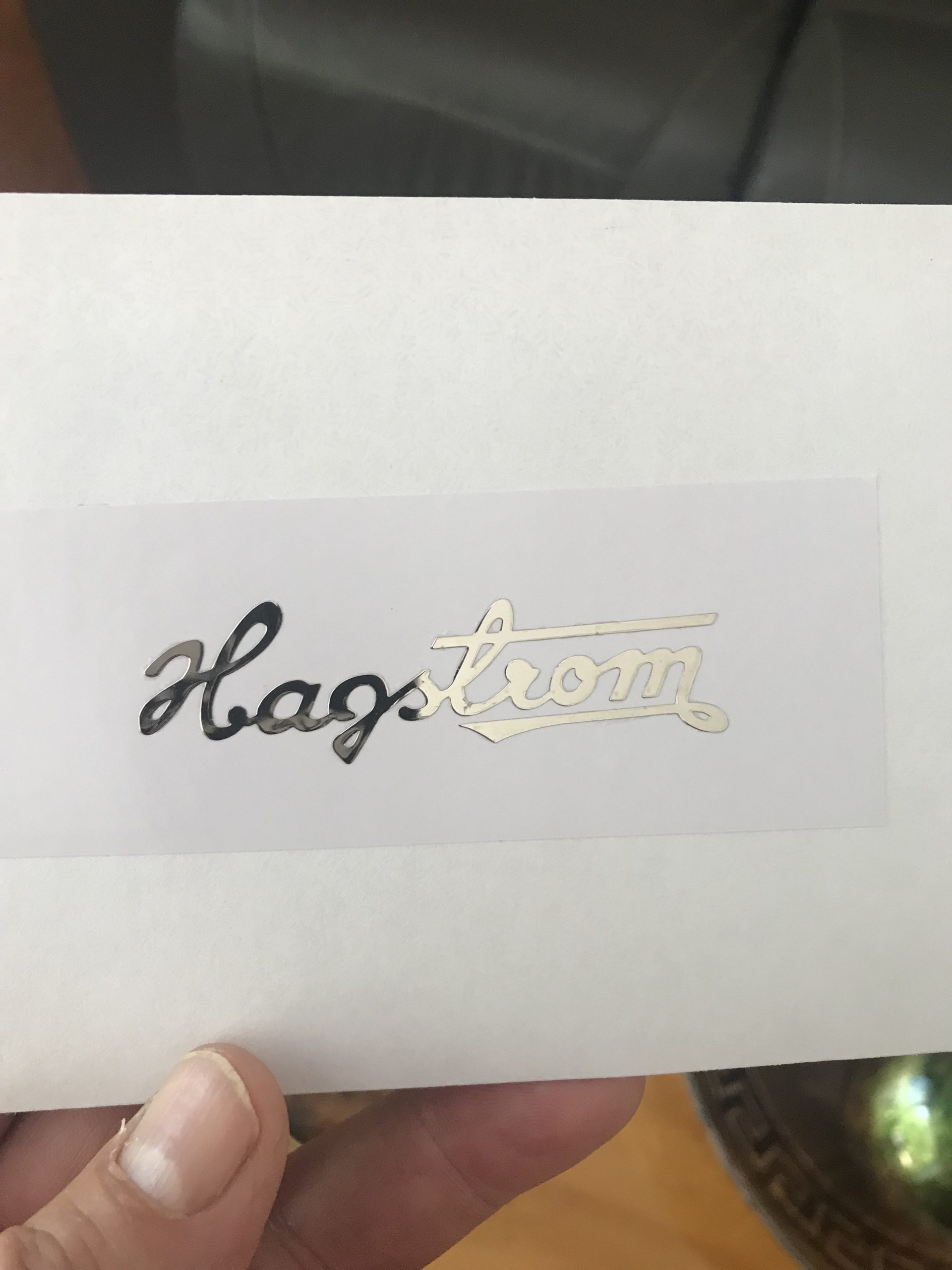 Hagstrom Guitar Decal M82b