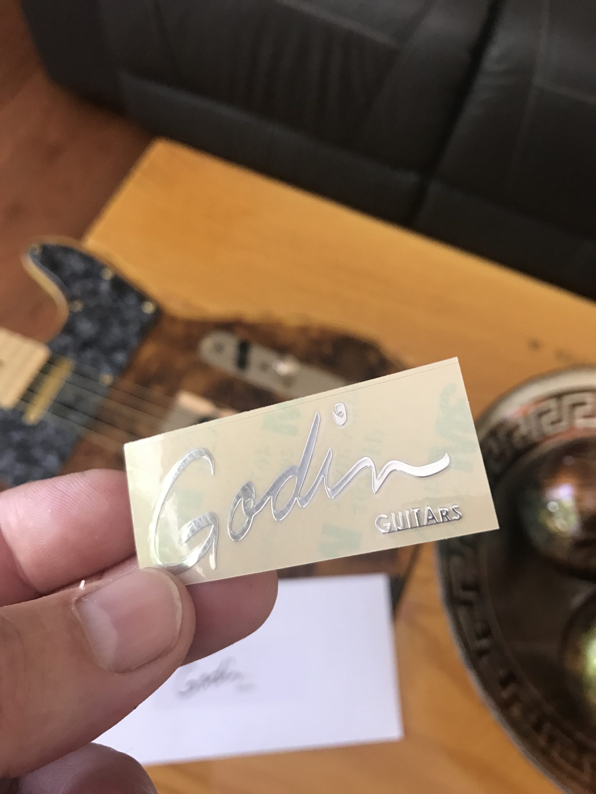 Godin Guitar Decal M63