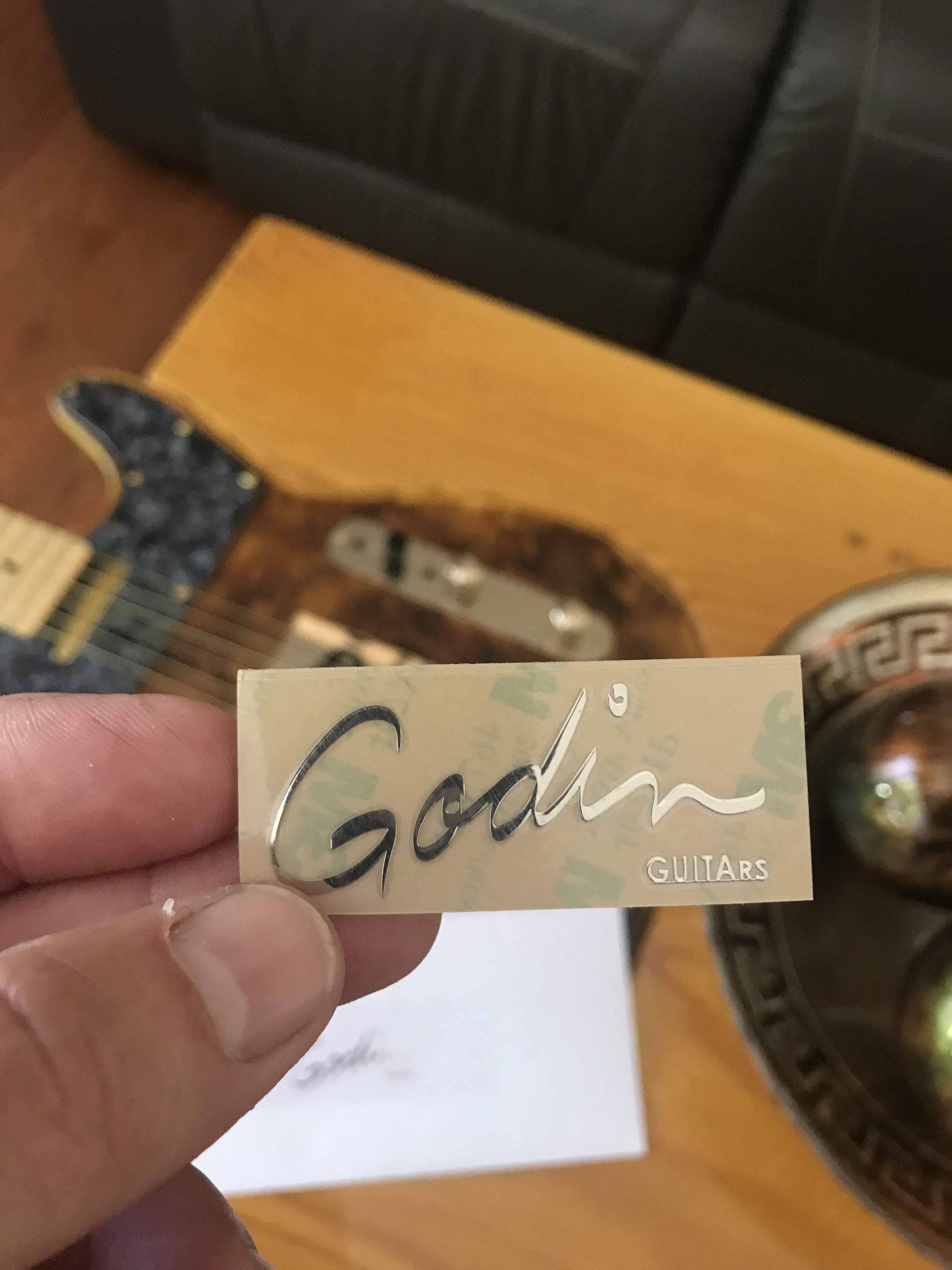 Godin Guitar Decal M63