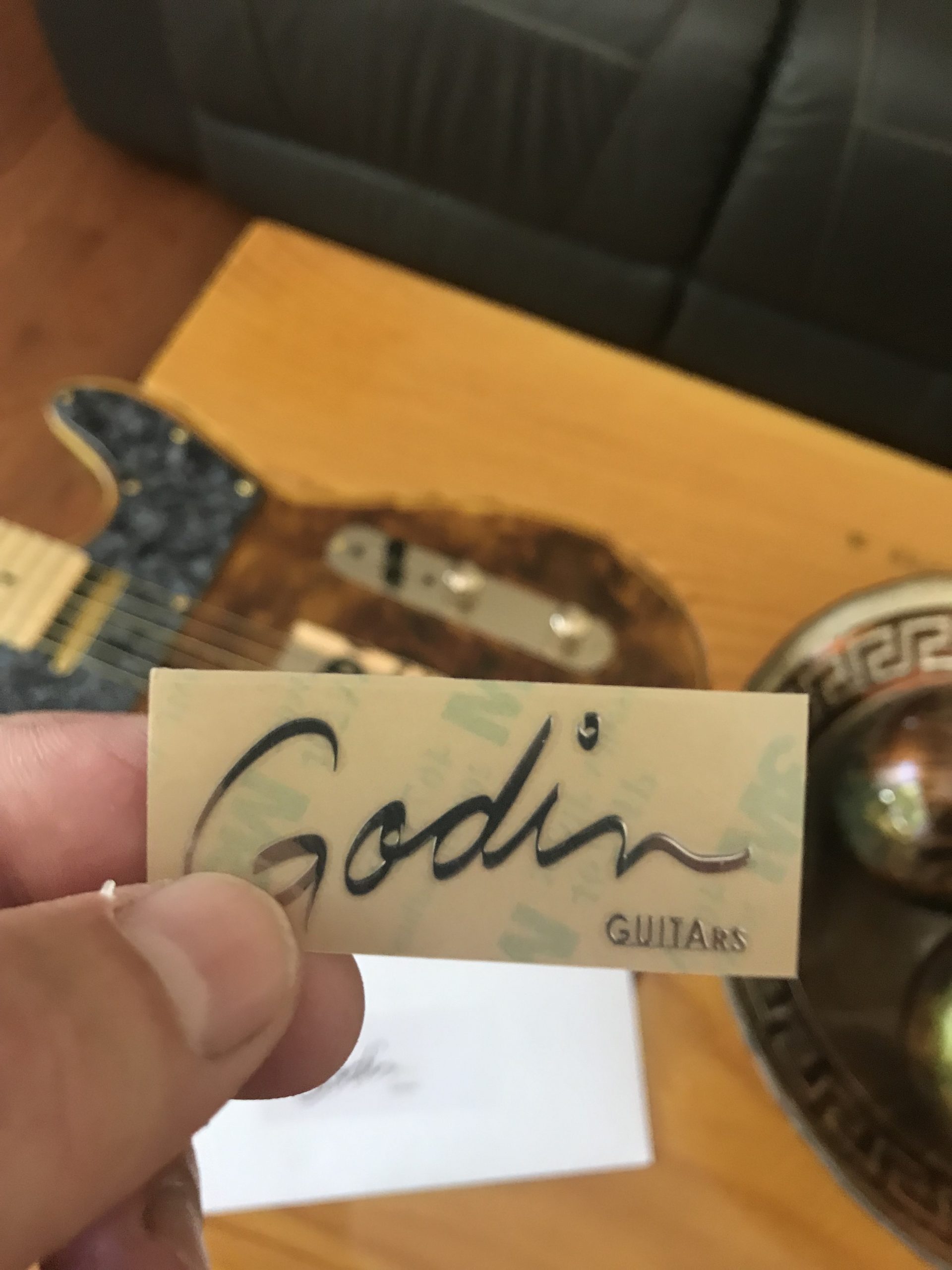 Godin Guitar Decal M63