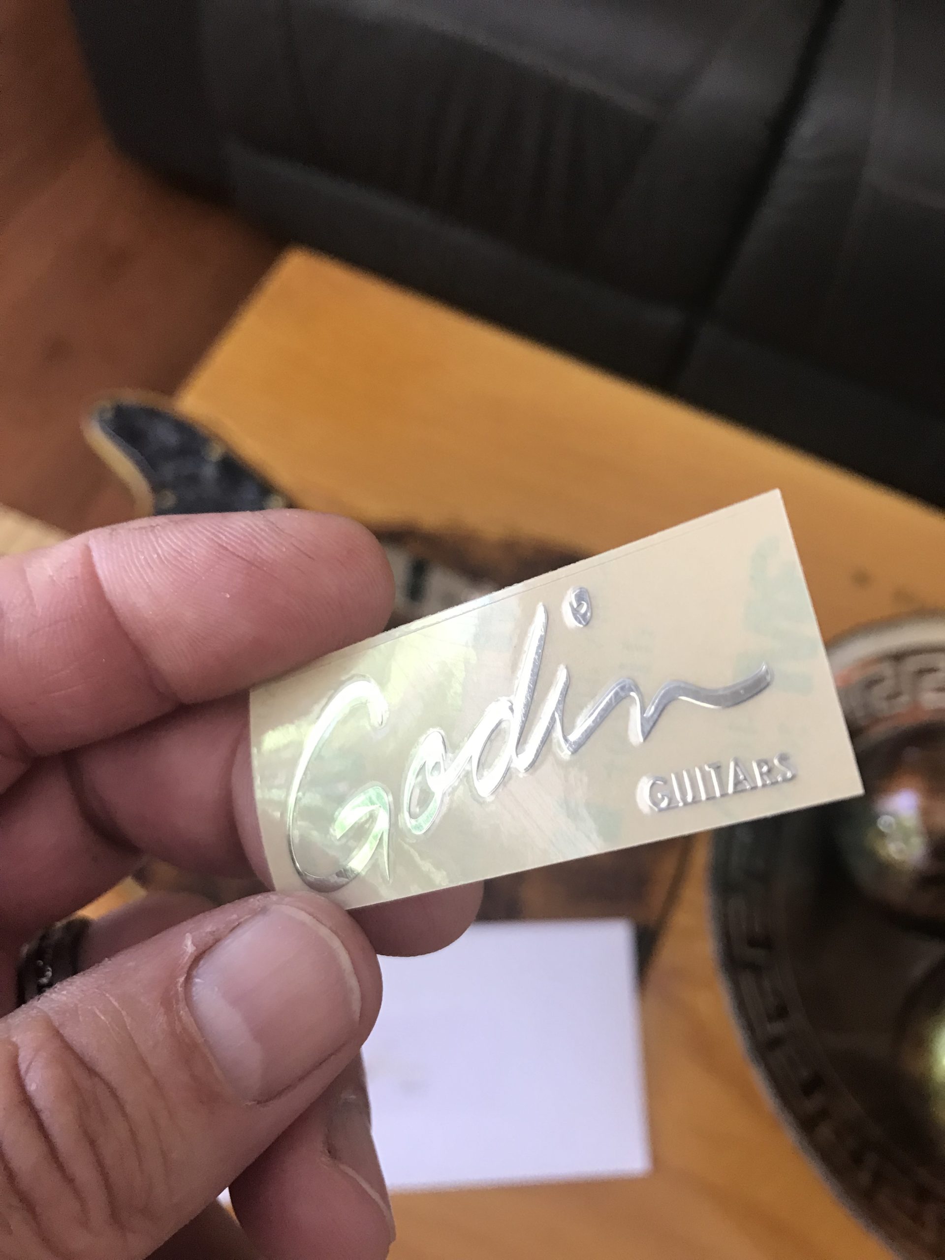 Godin Guitar Decal M63