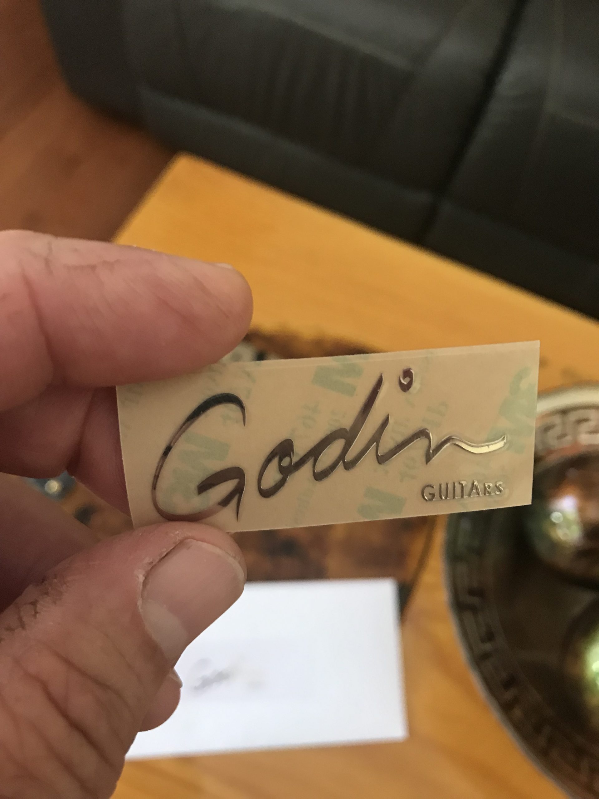Godin Guitar Decal M63