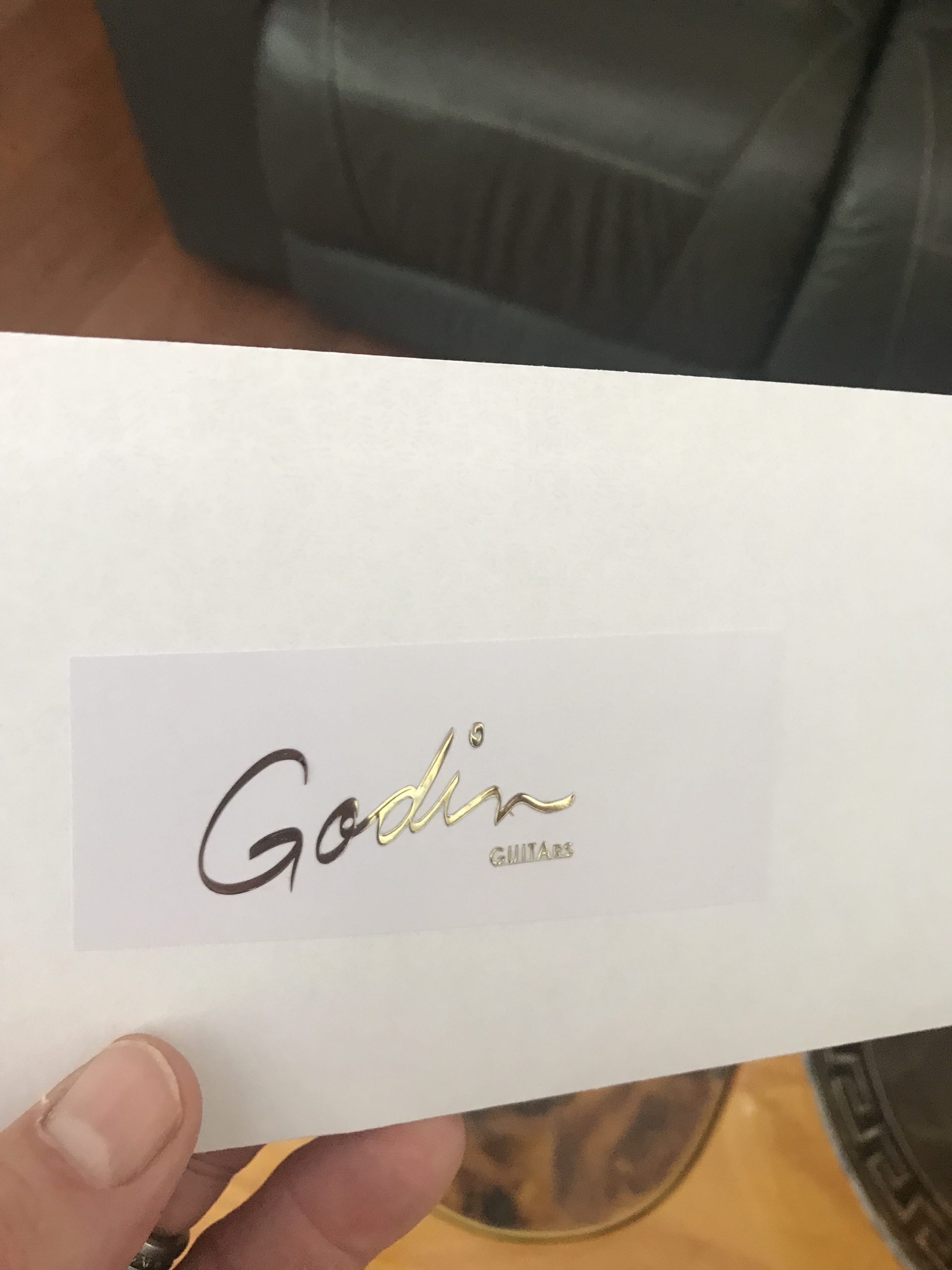 Godin Guitar Decal M63
