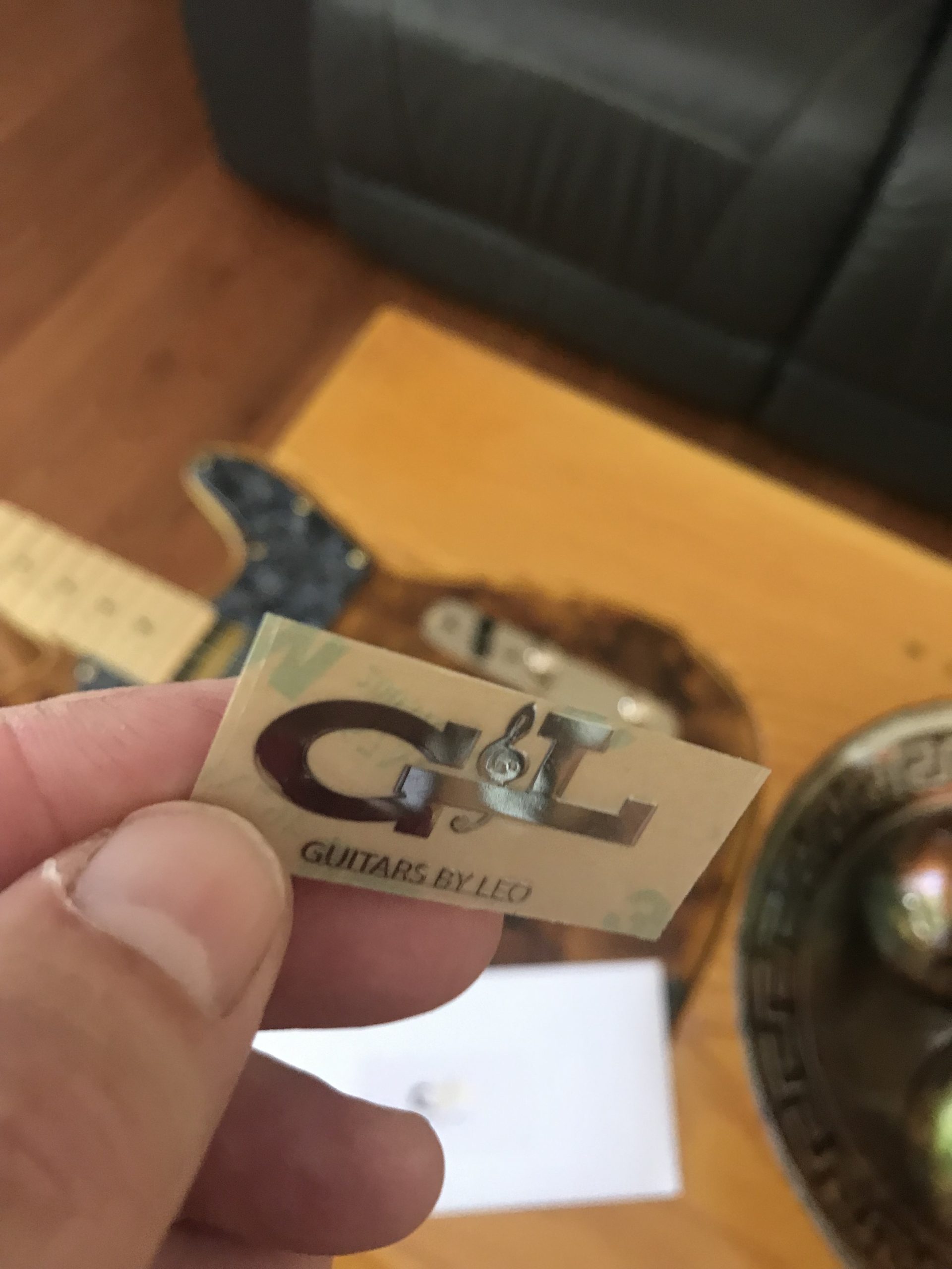 G&L Guitar Decal M67b