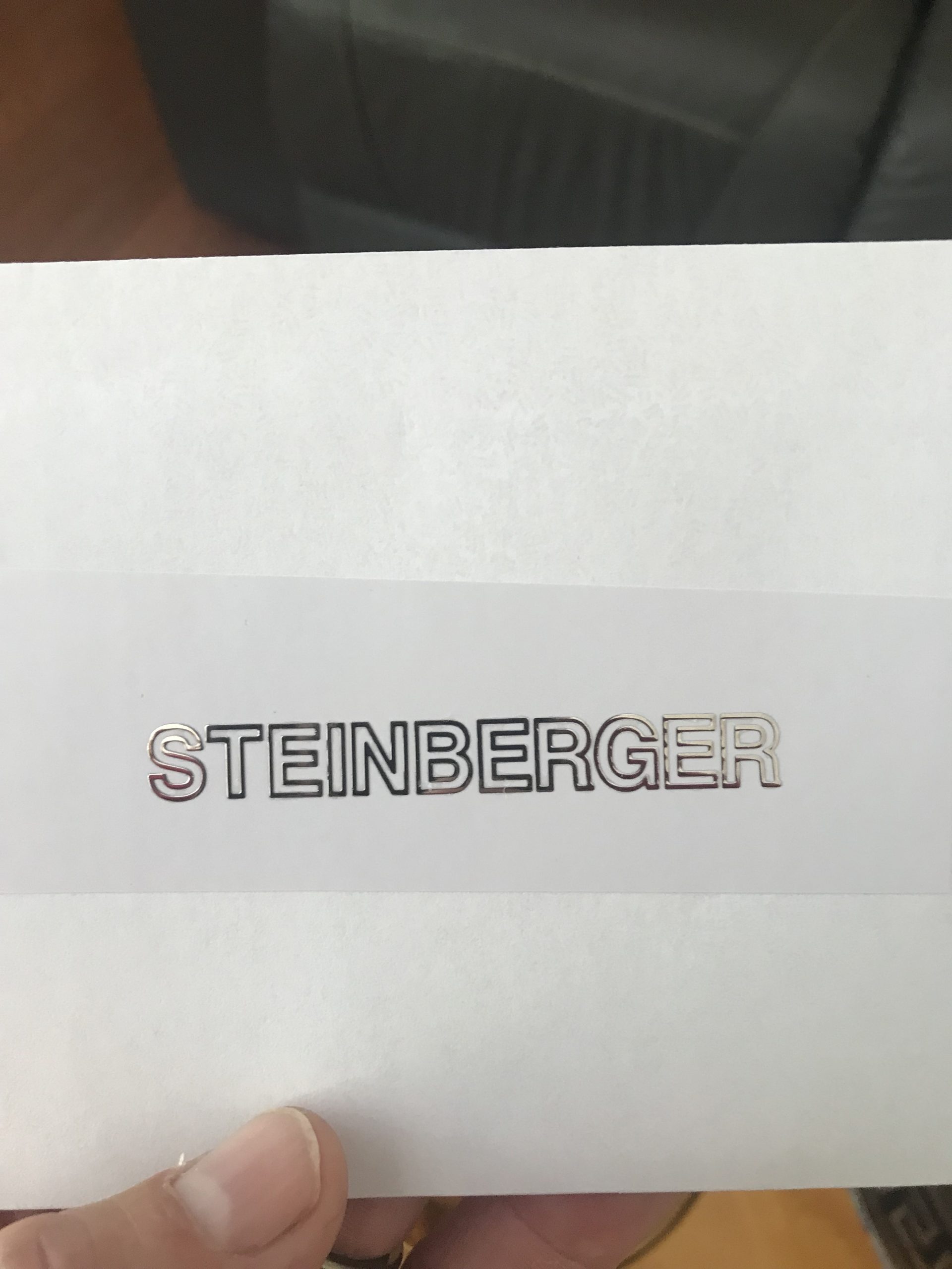 Steinberger guitar decals M69b