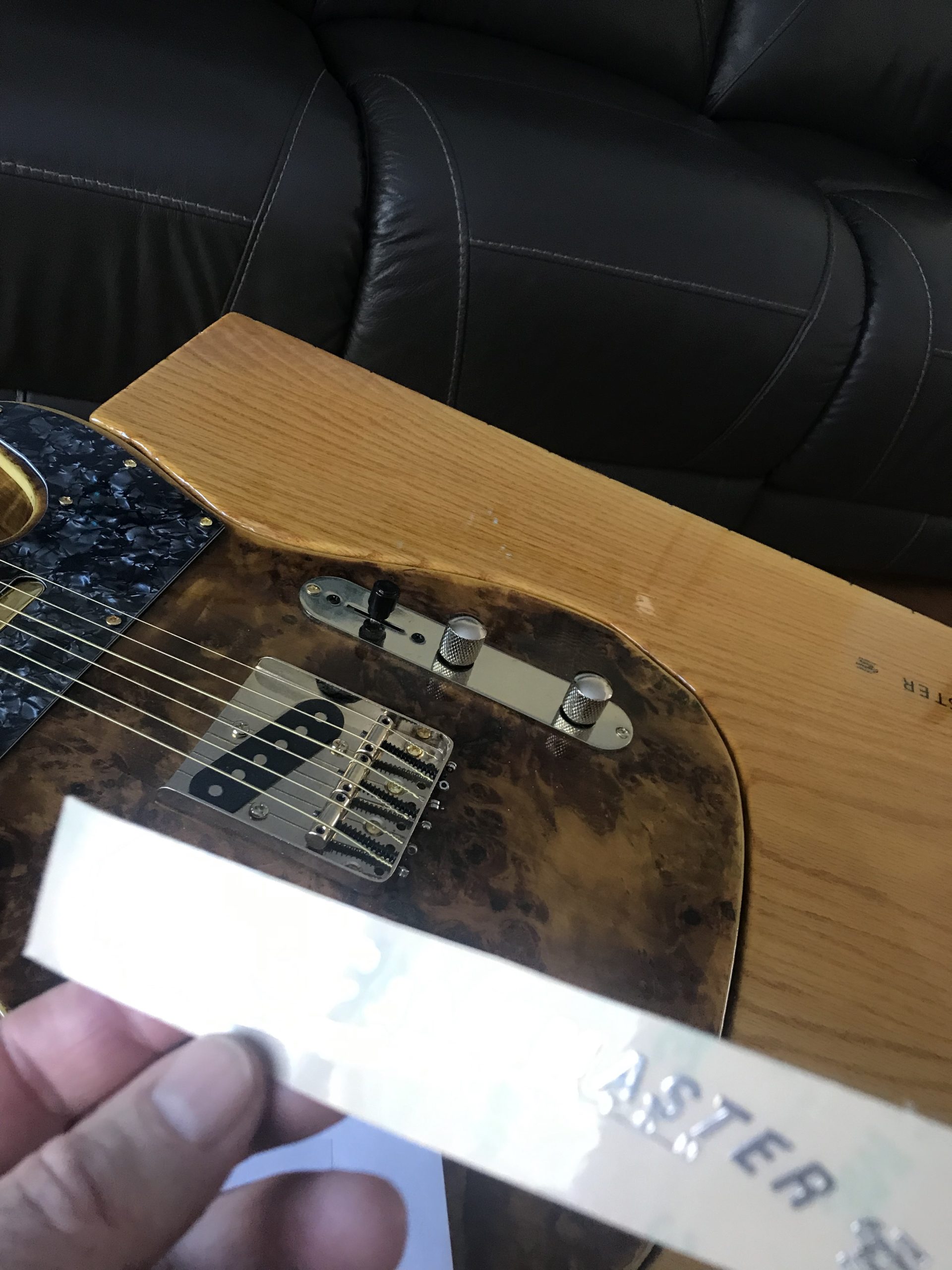 Fender Jazzmaster Guitar Decal M98