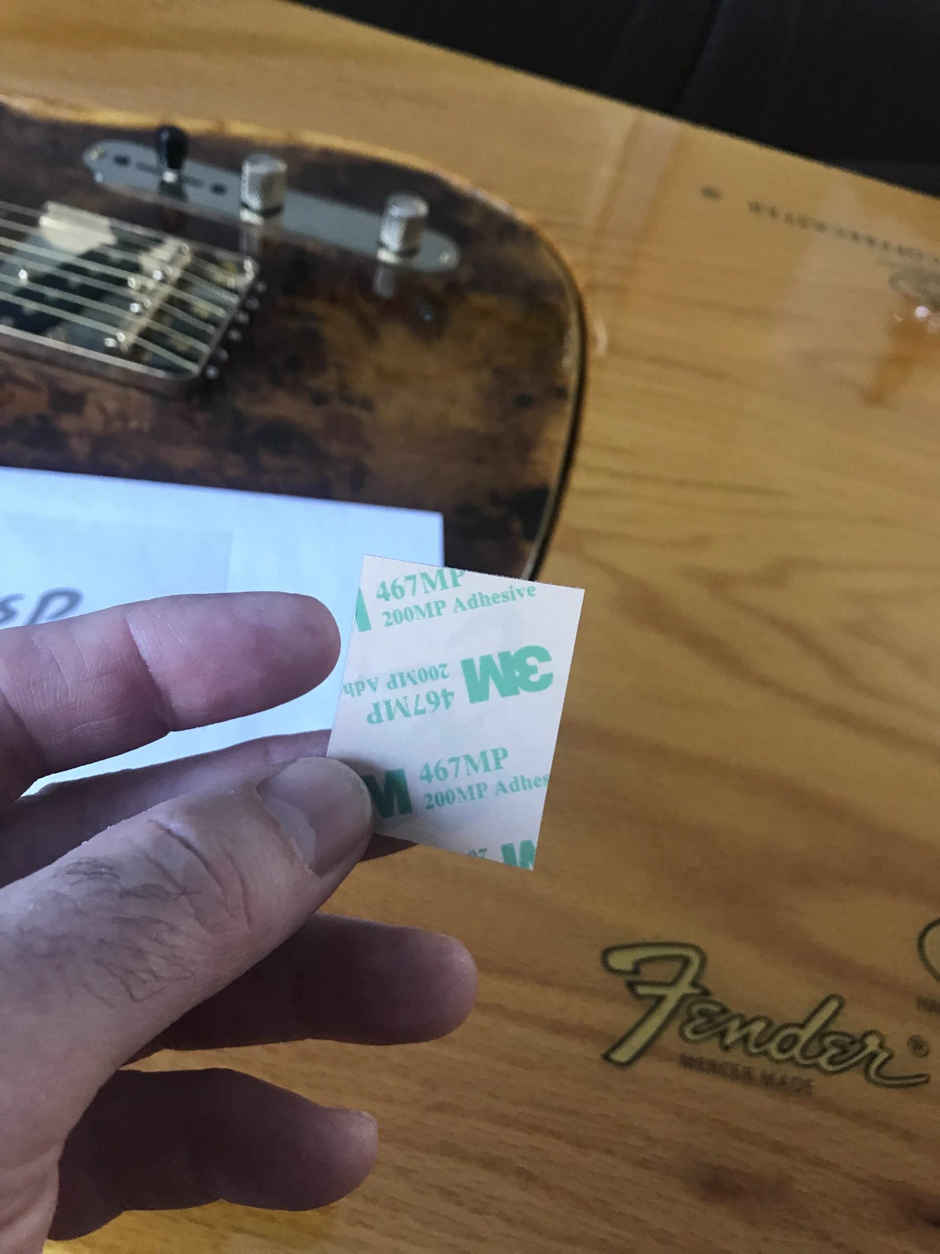 ESP Guitar Decal m96b