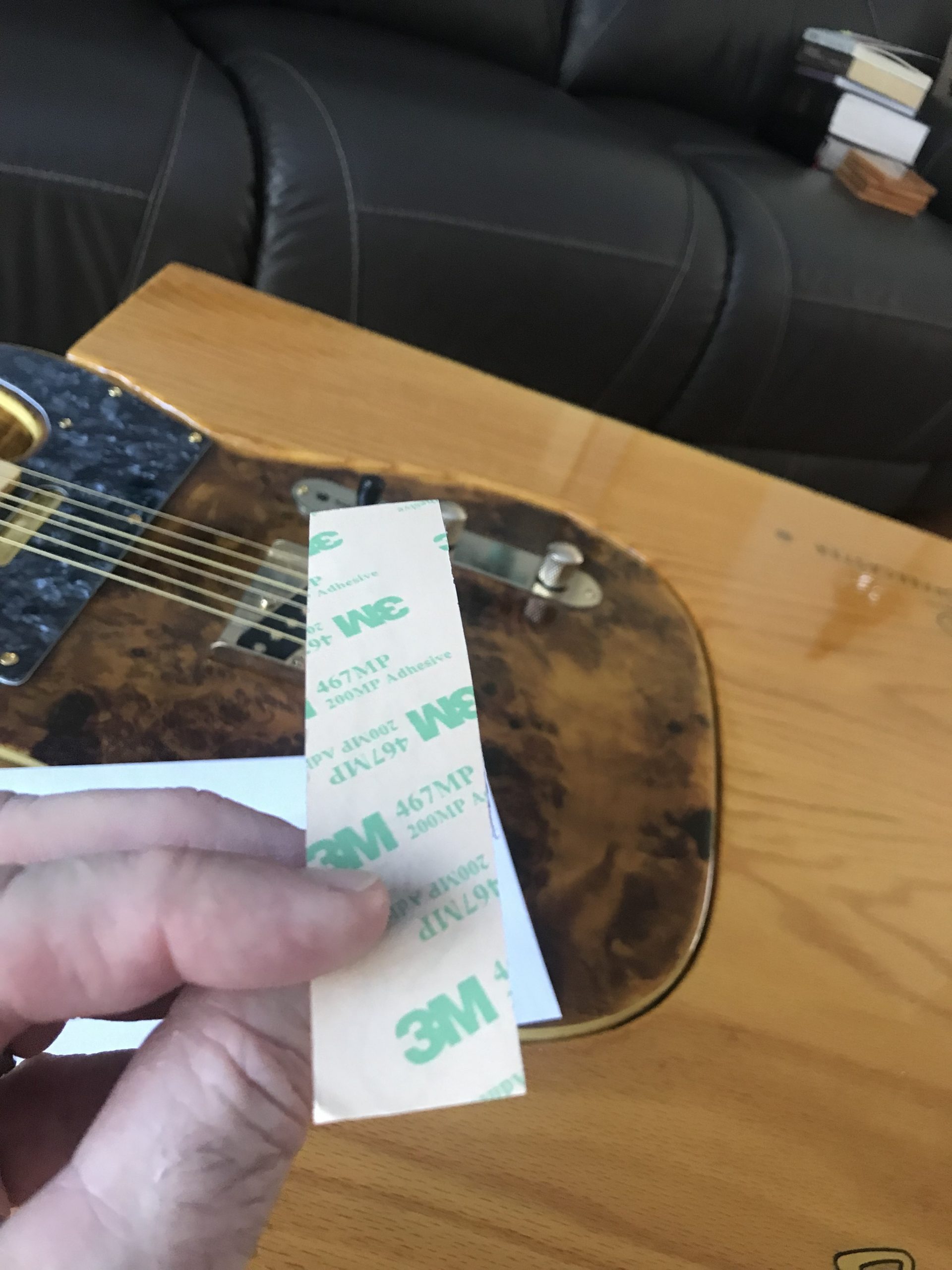 Fender Jazzmaster Guitar Decal M100b
