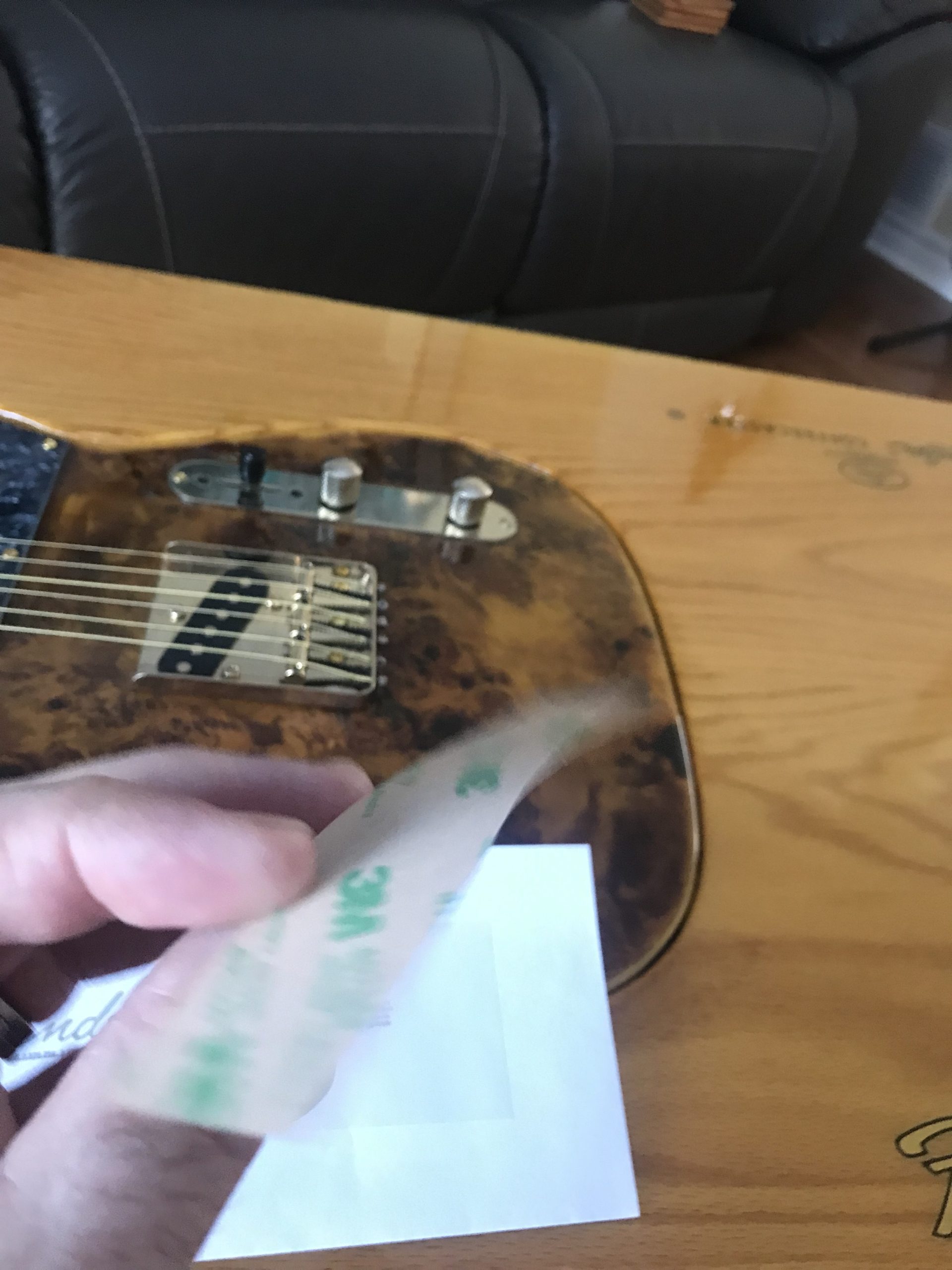 Fender Jazz Bass Guitar Decal M92