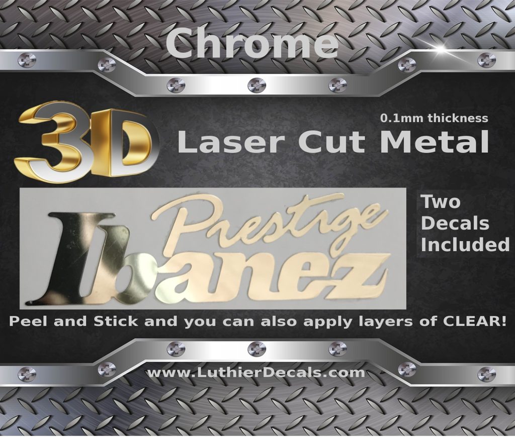 Ibanez Prestige Guitar Decal M10