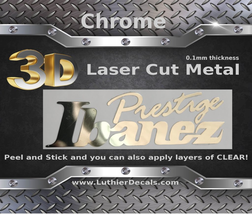 Ibanez Prestige Guitar Decal M10b