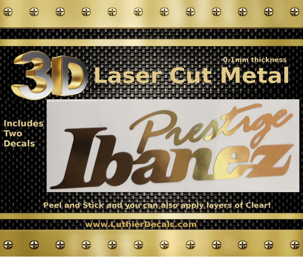 Ibanez Prestige Guitar Decal M29