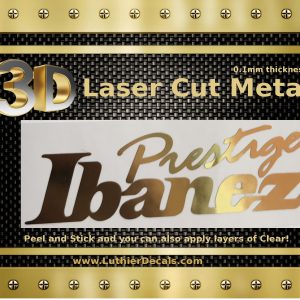 Ibanez Prestige Guitar Decal M29b