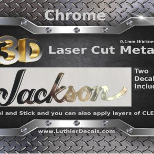 Jackson Guitar Decal M38