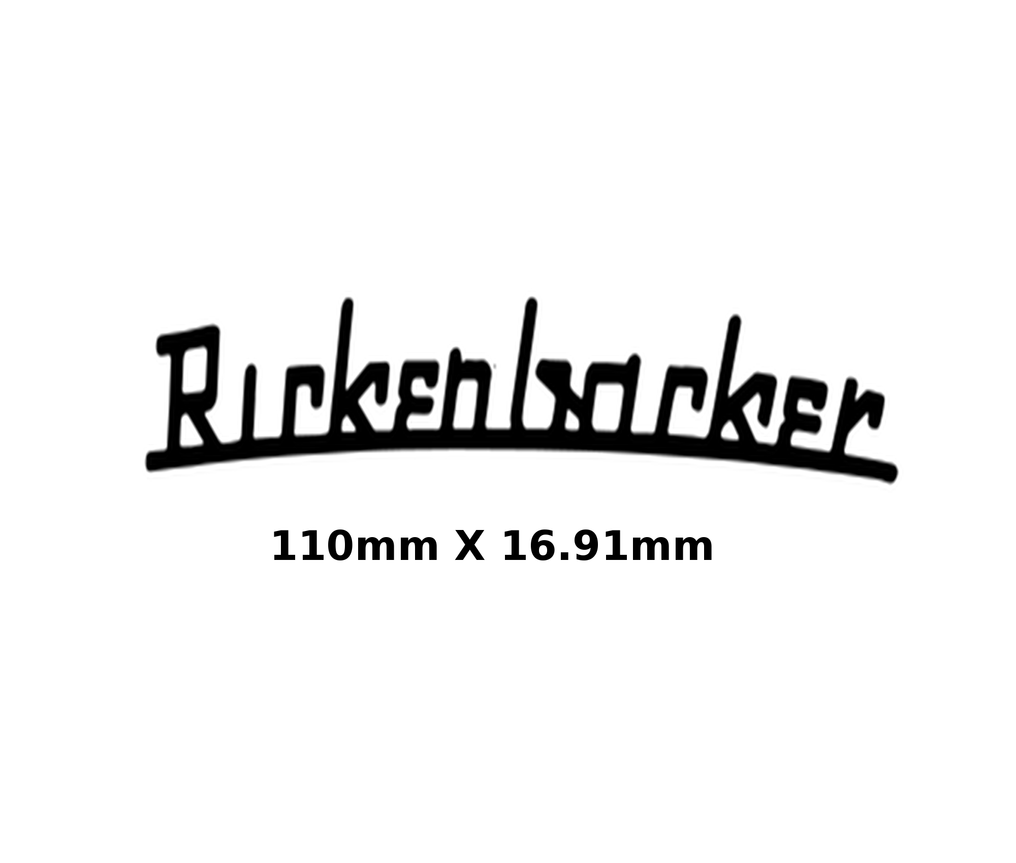 Rickenbacker Decals Guitar M75b