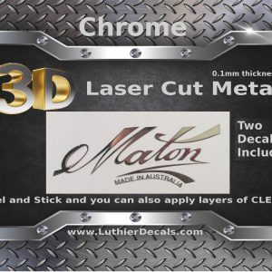 Maton Made in Australia Guitar Decal M55