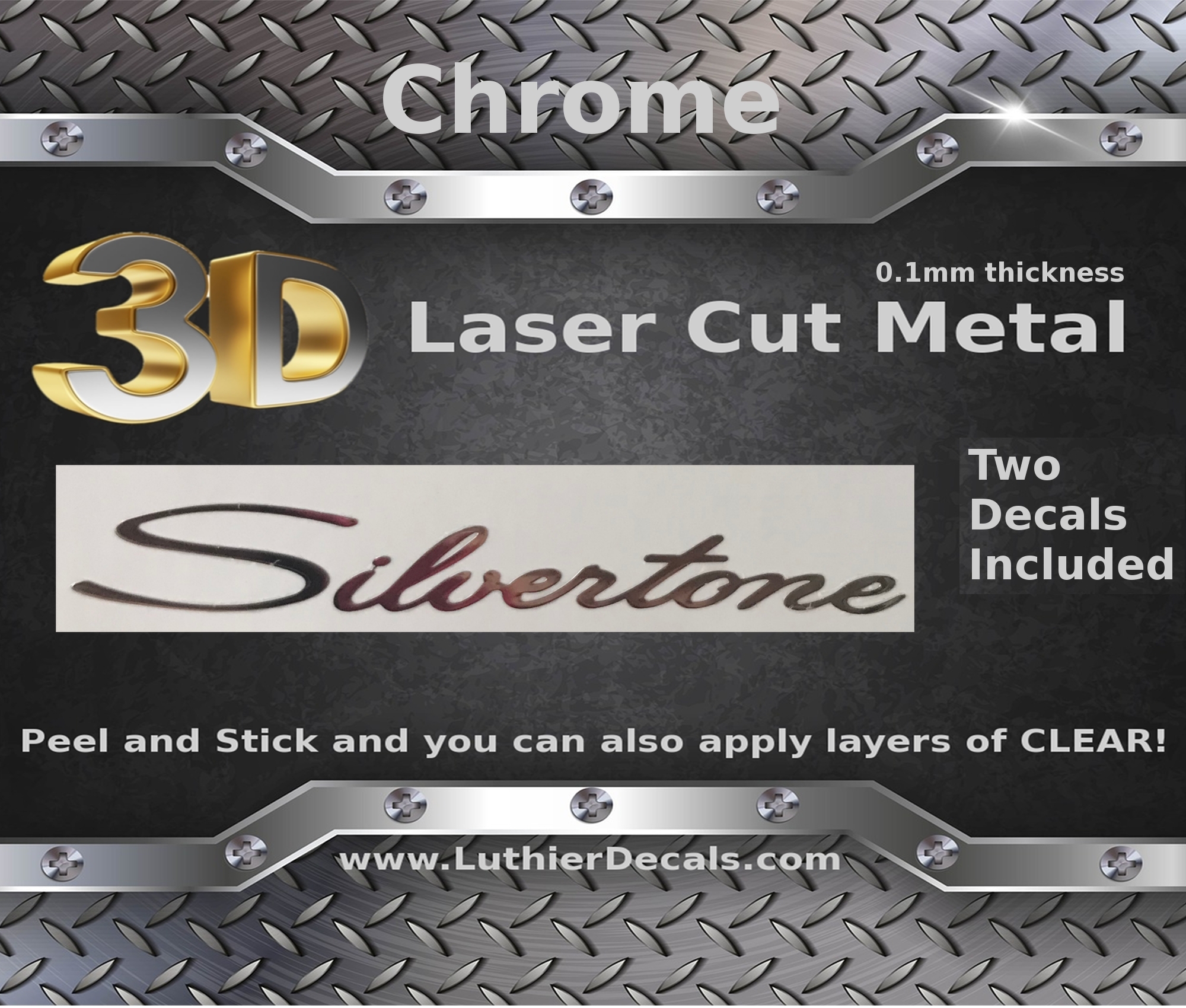 Silvertone Guitar Decal M59