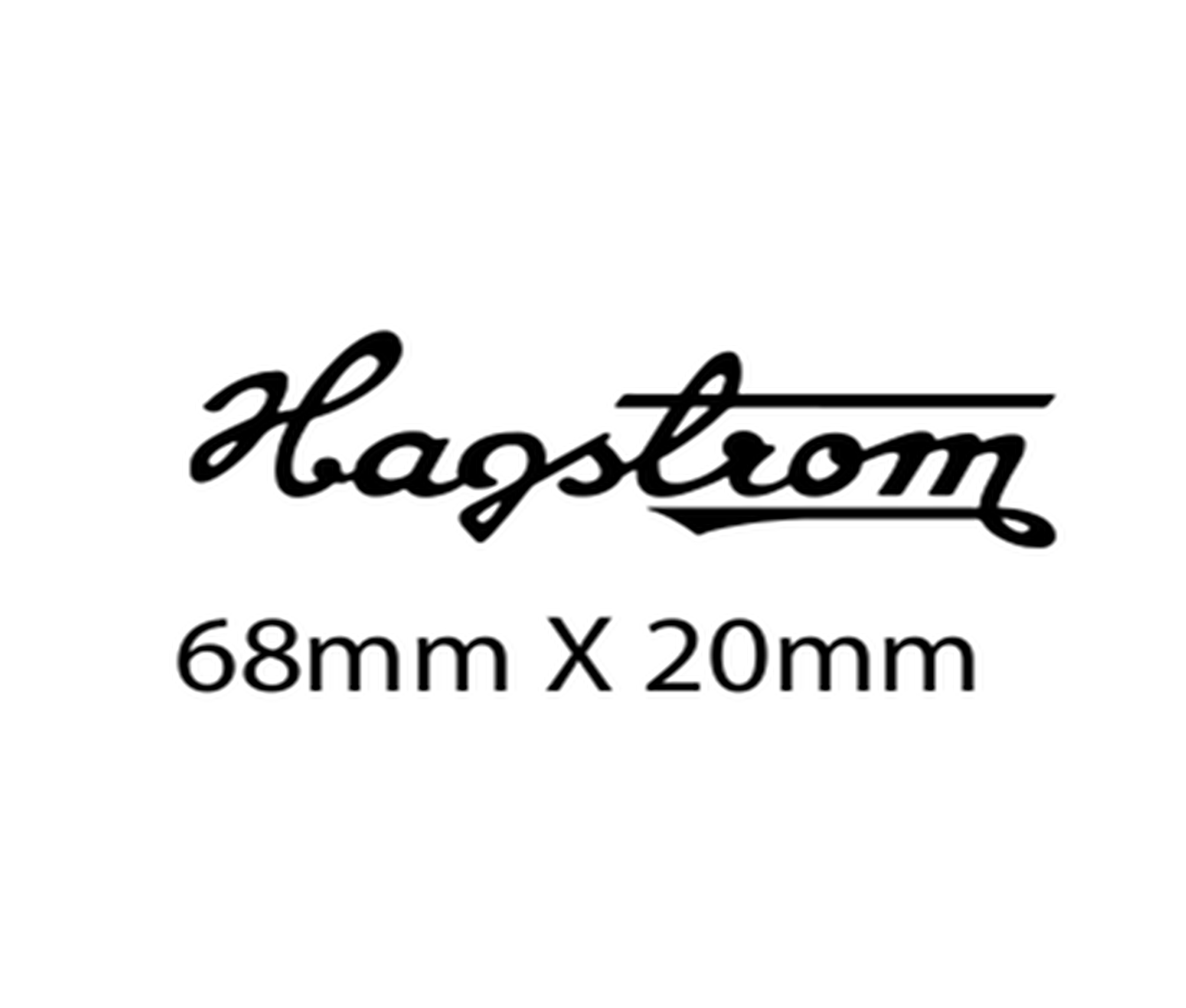Hagstrom Guitar Decal M62b
