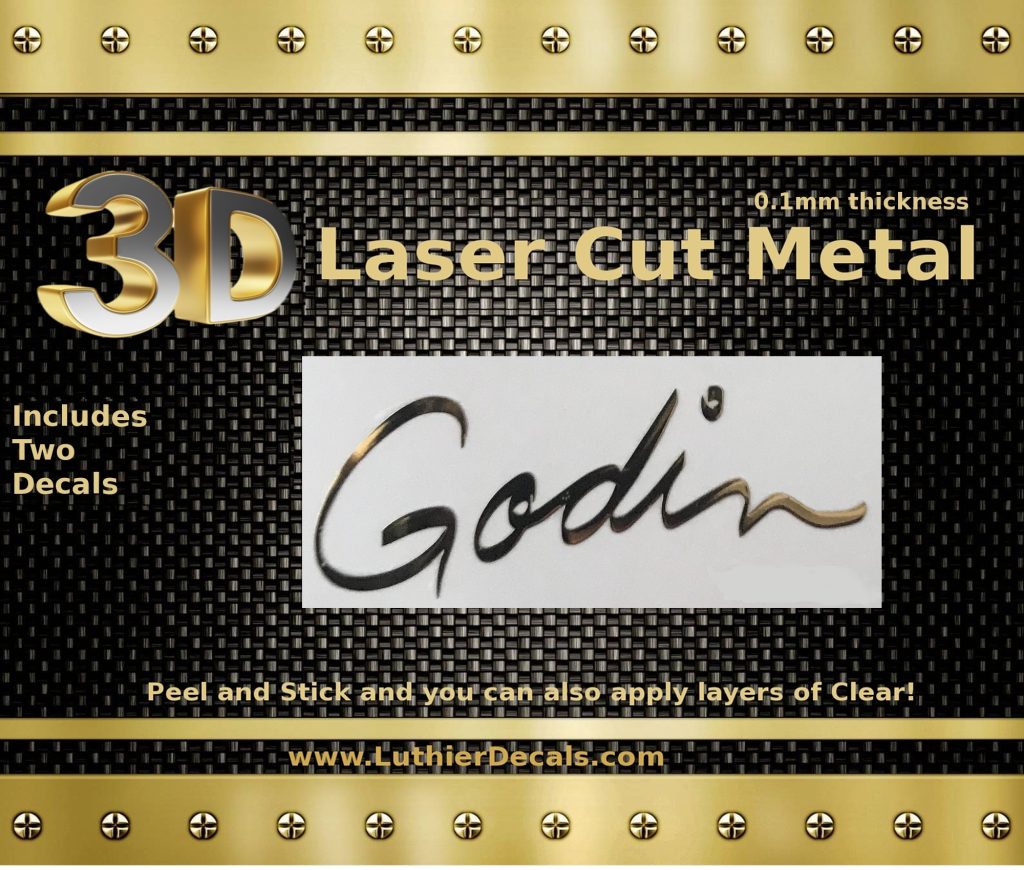 Godin Guitar Decal M72