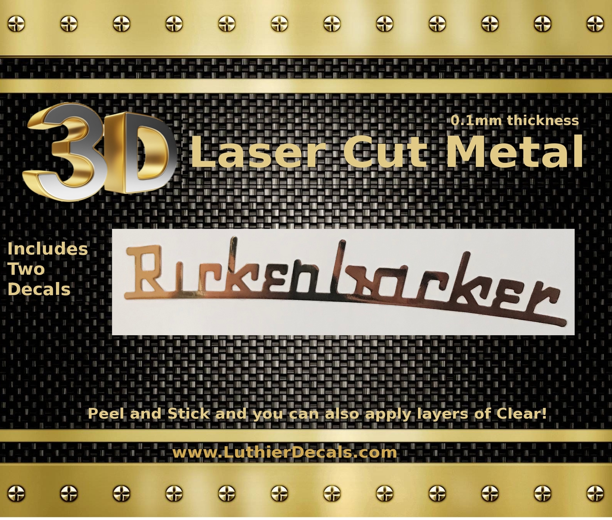 Rickenbacker Decals Guitar M75