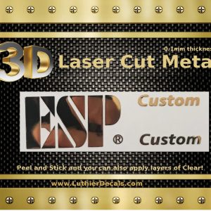 ESP Guitar Decal m86b