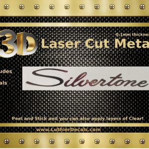 Silvertone Guitar Decal M90