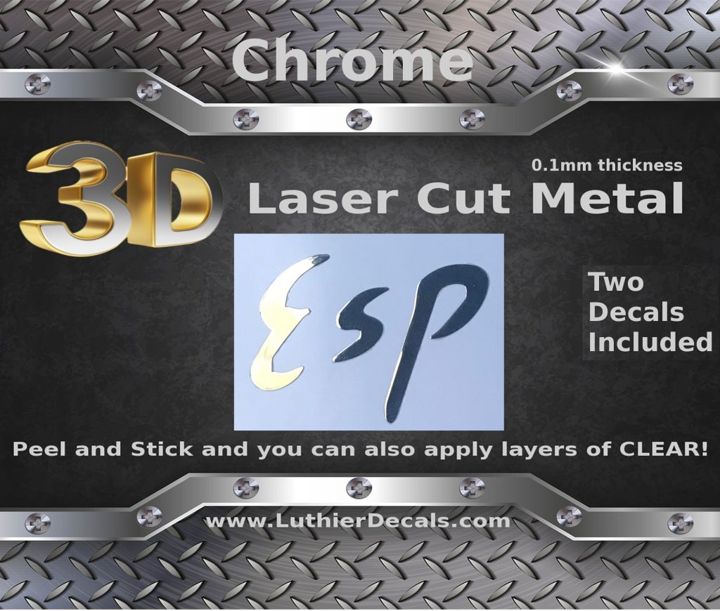ESP Guitar Decal m96