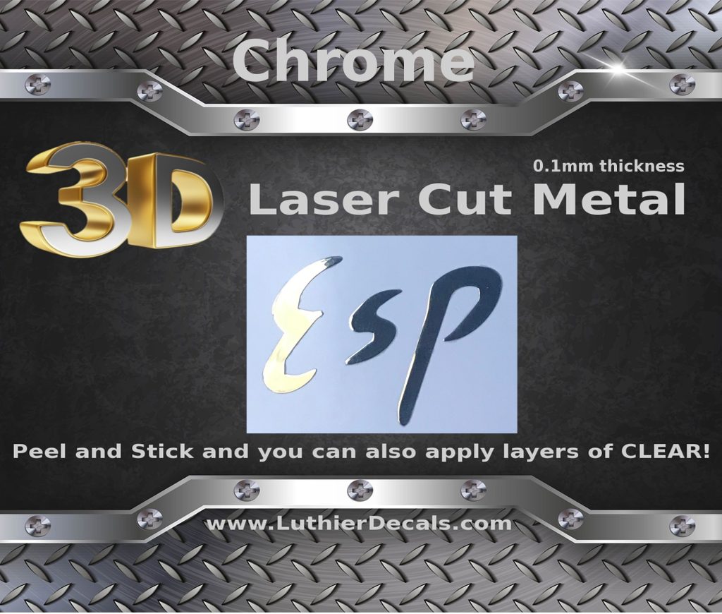 ESP Guitar Decal m96b