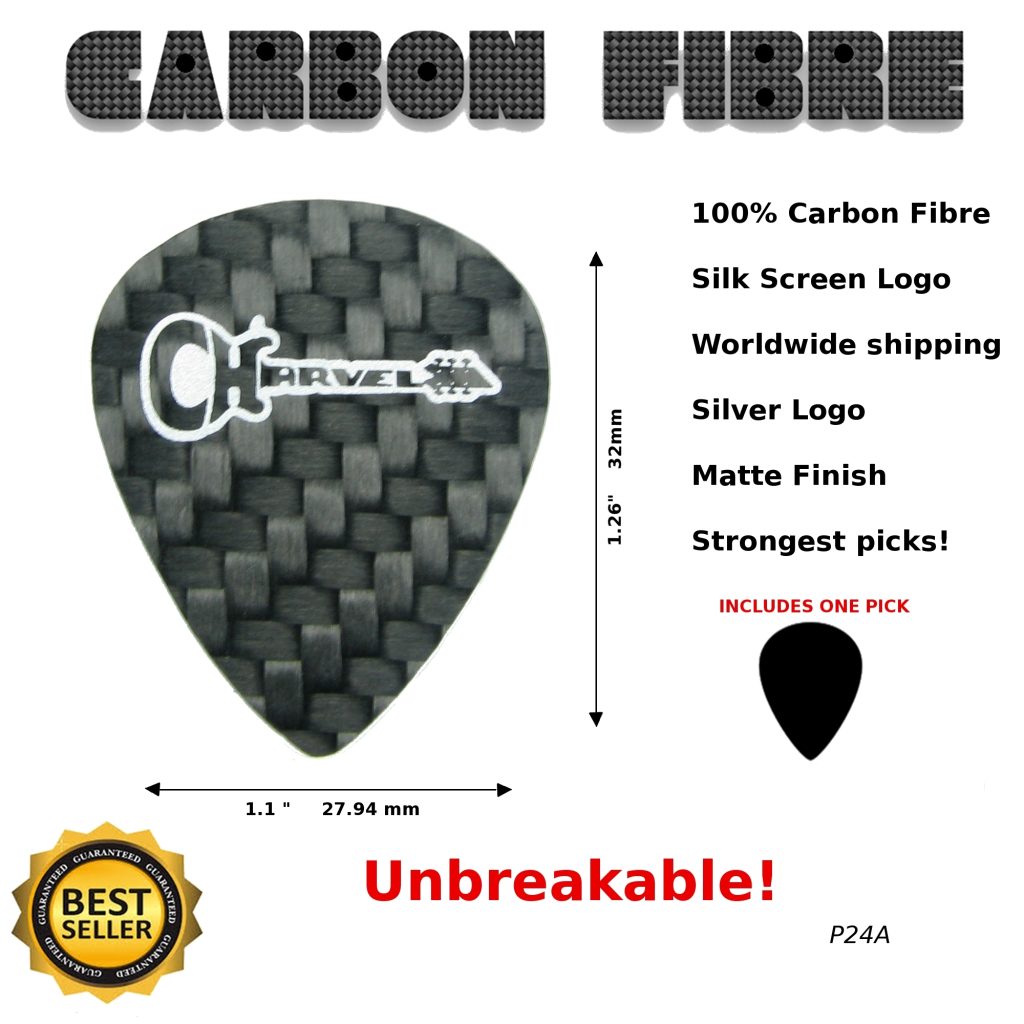 Charvel Guitar Pick Carbon Fibre Pick P34A