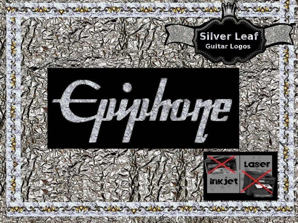 Epiphone Guitar Decal 6s