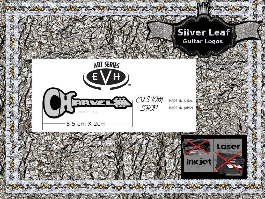 Charvel Guitar Decal 9s