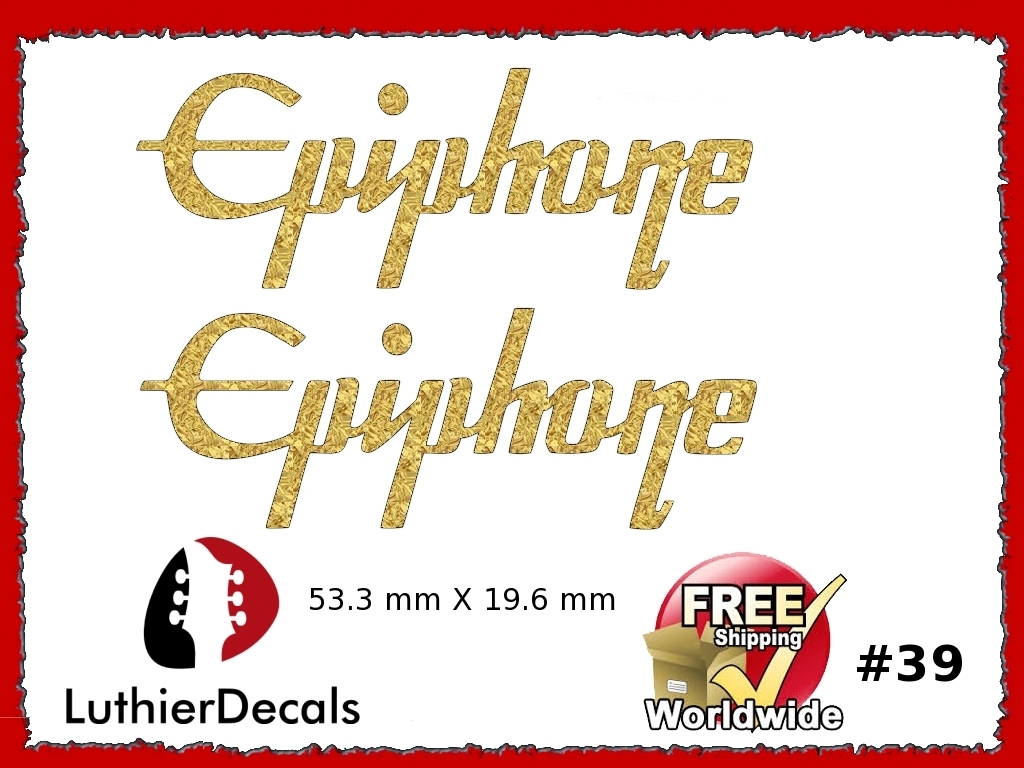 Epiphone Guitar Decal #39