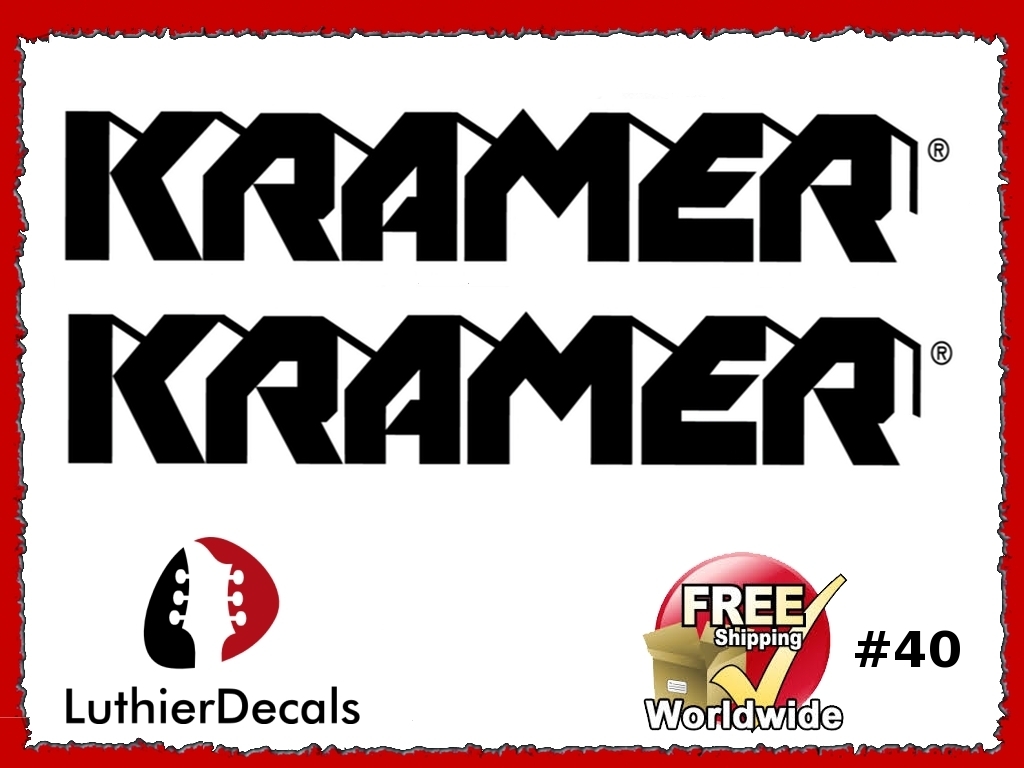 Kramer Guitar Decal #40