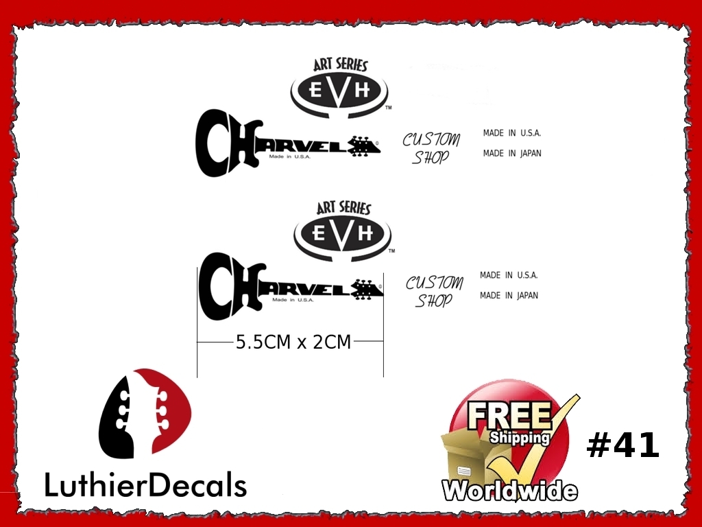 Charvel Guitar Decal #41