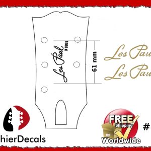 Gibson Les Paul Guitar Decal #54