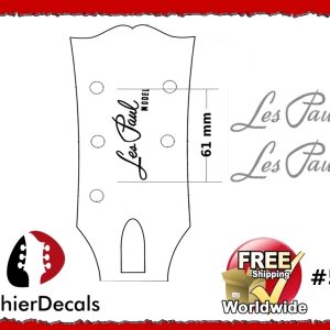 Gibson Les Paul Guitar Decal #55