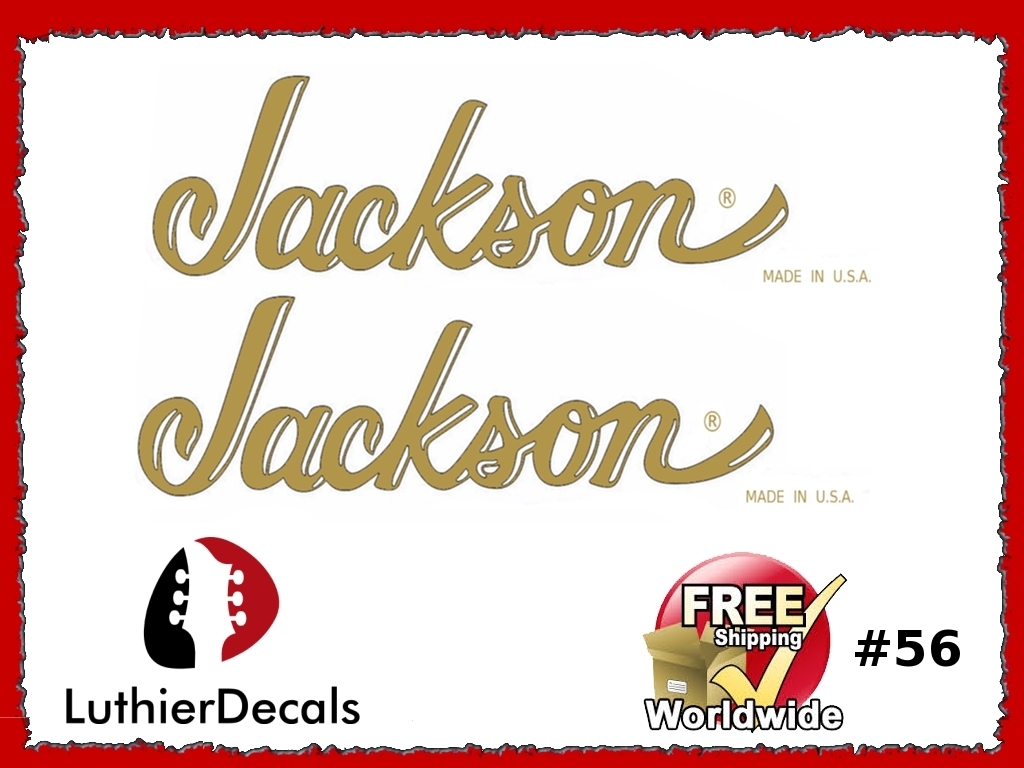 Jackson Guitar Decal #56