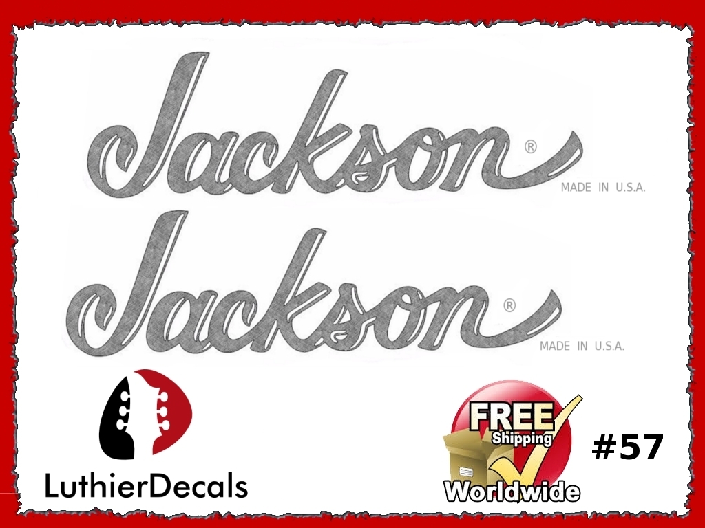 Jackson Guitar Decal #57