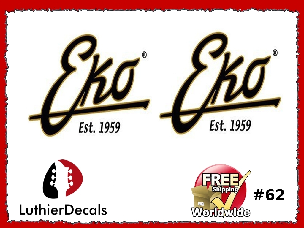 EKO Guitar Decal #62