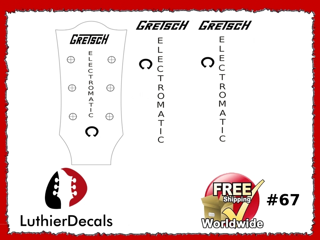 Gretsch Guitar Decal Copy #67
