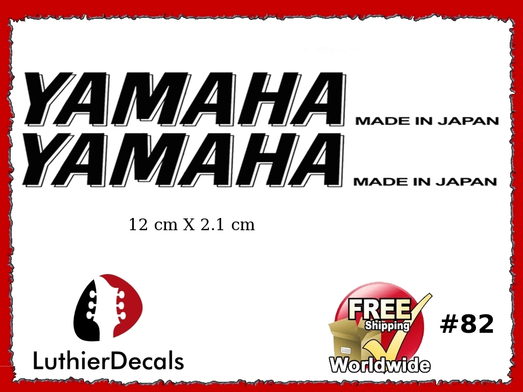 Yamaha Guitar Decal #82