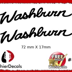 Washburn Guitar Decal $83