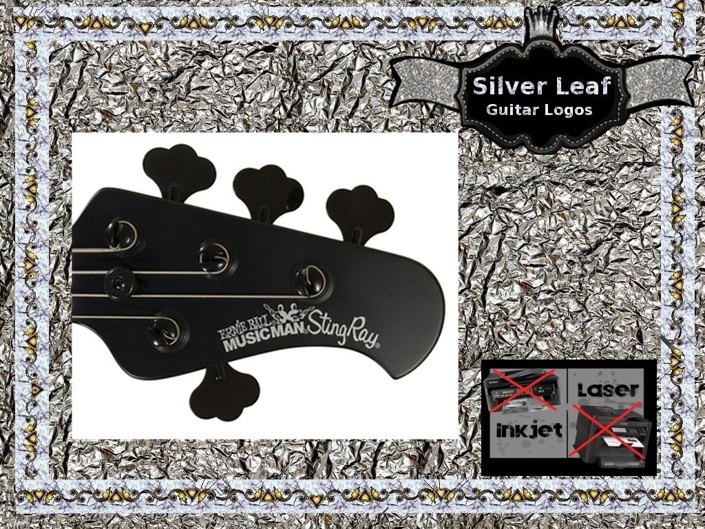 Musicman Sting Ray Guitar Decal 50s