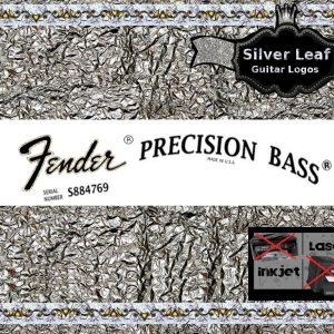 Fender Precision Bass Guitar Decal #35s