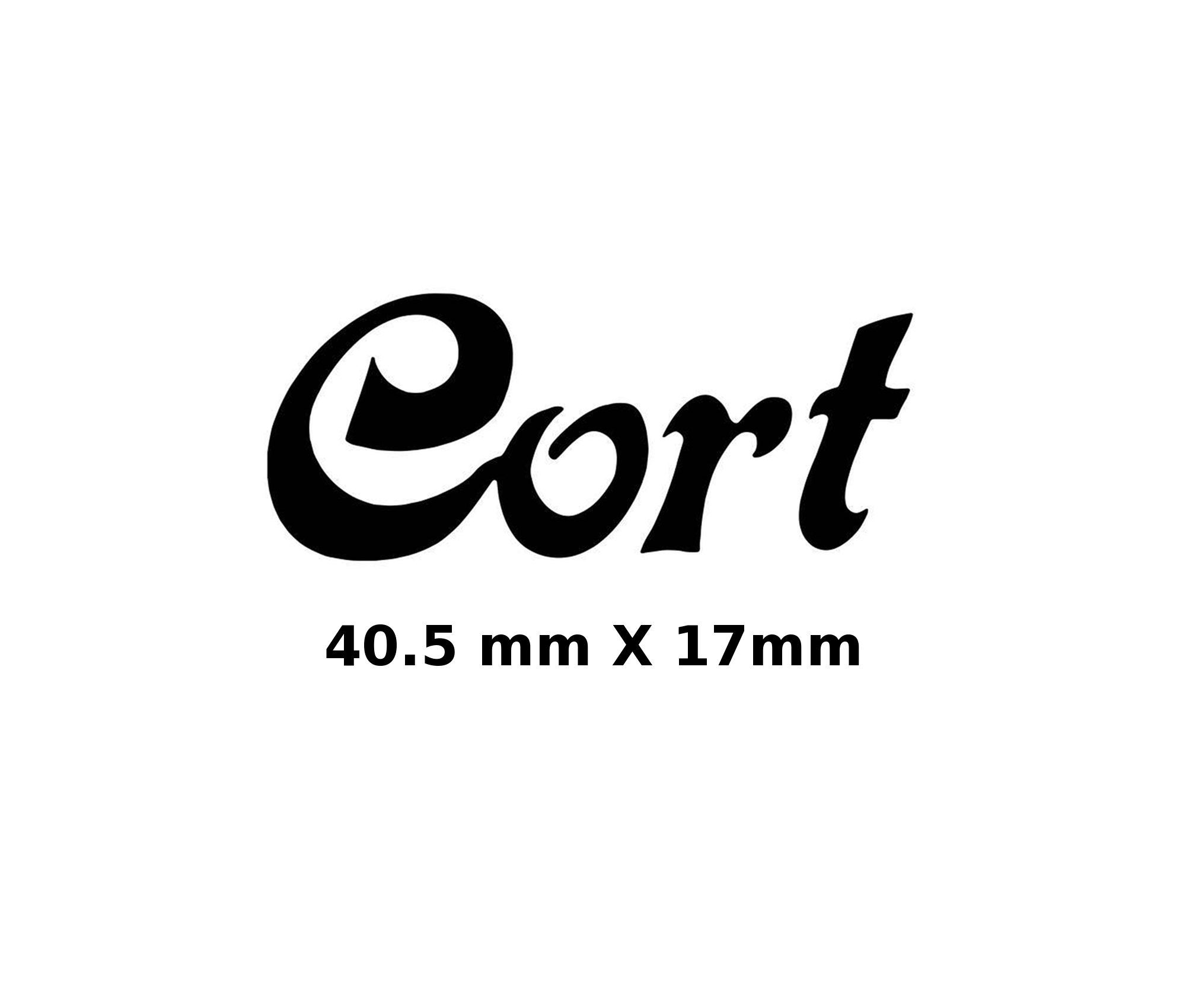 Cort Guitar Decal M71
