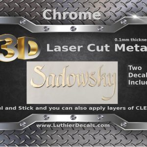 Sadowsky Guitar Decal M32