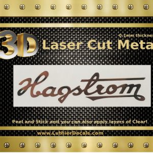 Hagstrom Guitar Decal M82b