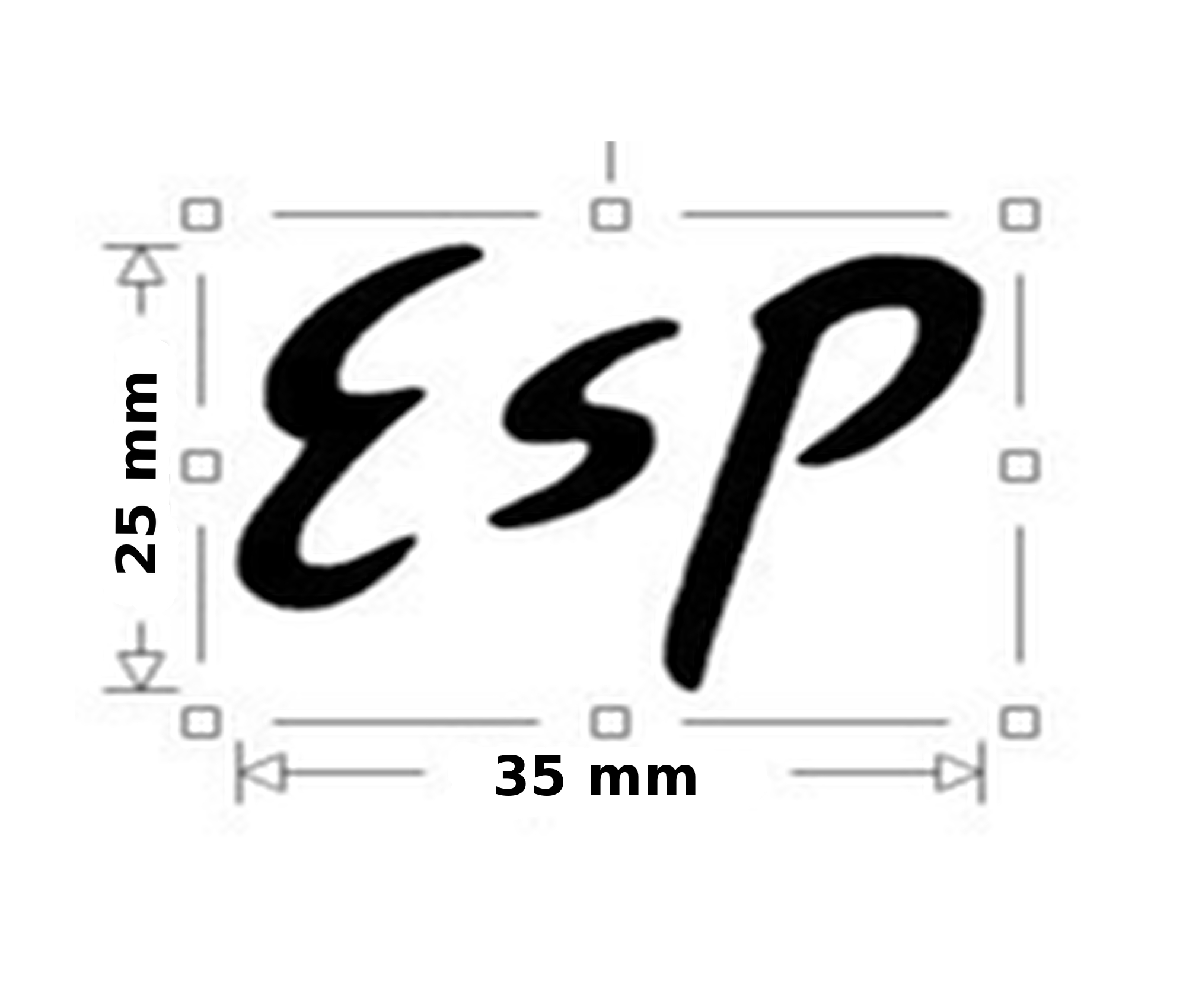 ESP Guitar Decal m96b